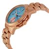 Image 3 : NEW MICHAEL KORS TRIPLE CHRONO BLUE DIAL MSRP $309