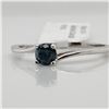 Image 2 : 10K  BLUE DIAMOND RING