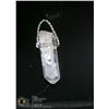 Image 1 : STERLING SILVER HEALING CRYSTAL PENDANT