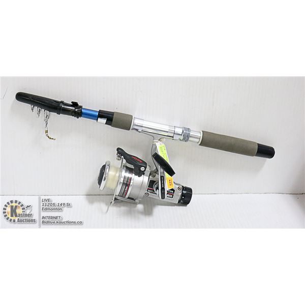 DAIWA TELESCOPIC FISHING ROD & REEL