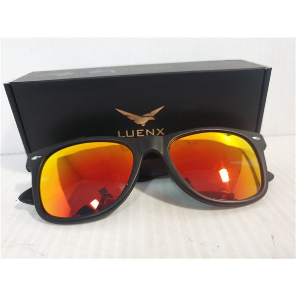 AUTHENTIC LUENX SUNGLASSES-COMPLETE WITH CARRY