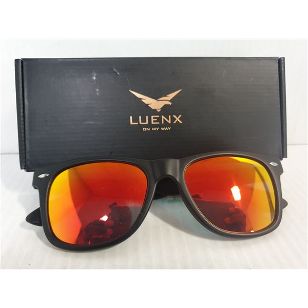 AUTHENTIC LUENX SUNGLASSES-COMPLETE WITH CARRY
