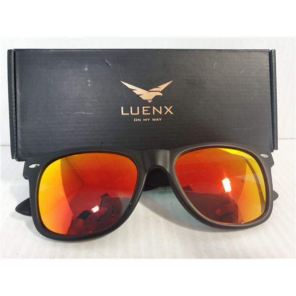 AUTHENTIC LUENX SUNGLASSES-COMPLETE WITH CARRY