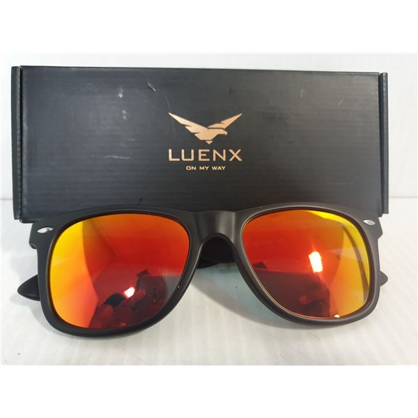 AUTHENTIC LUENX SUNGLASSES-COMPLETE WITH CARRY