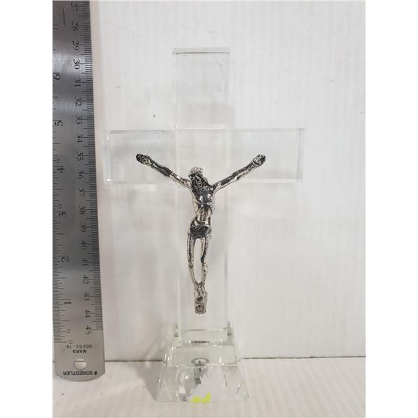 APPROX. 7" CRYSTAL CRUCIFIX