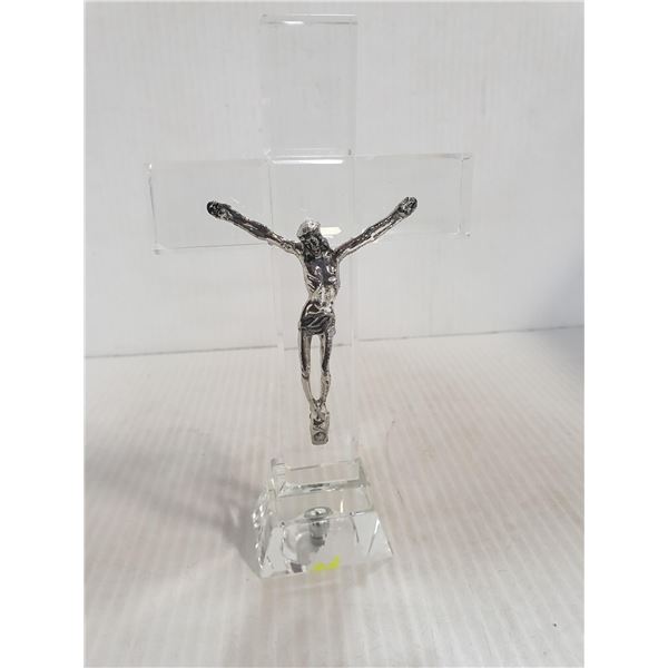 APPROX. 7" CRYSTAL CRUCIFIX