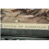 Image 2 : BATTLE OF NASHVILLE-FRAMED COLOR LITHOGRAPH PRINT