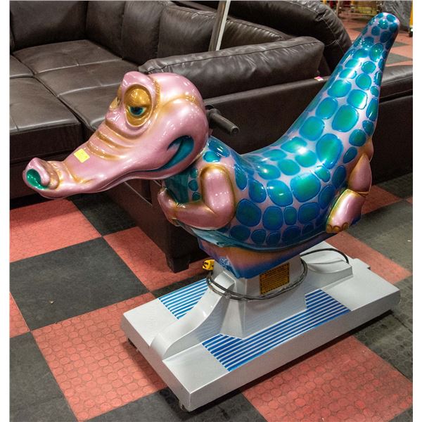 AUTOROVO KIDDIE RIDES DINOSAUR NEEDS NEW CORD