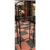 Image 1 : METAL AND GLASS 3-SHELF BAKERS RACK