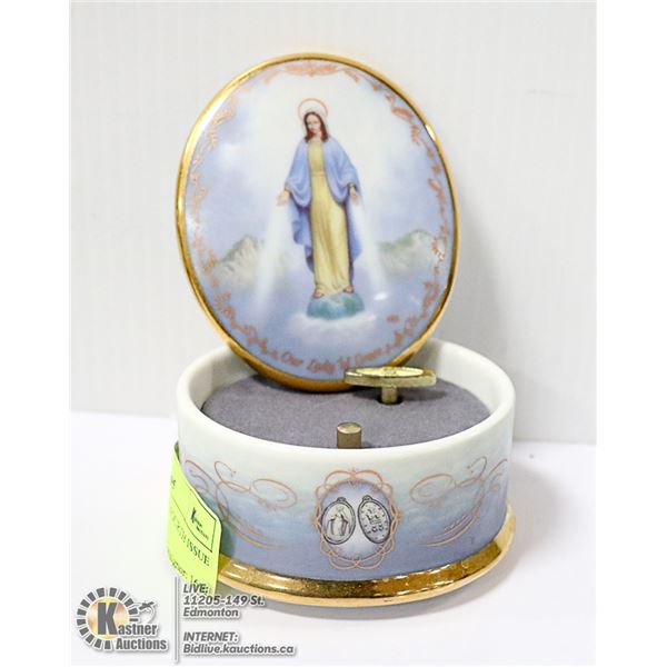 LADY OF OUR GRACE FOURTH ISSUE #253A MUSIC BOX BY