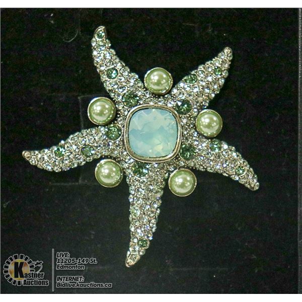 AUTHENTIC HEIDI DAUS STAR OF THE SEA PIN