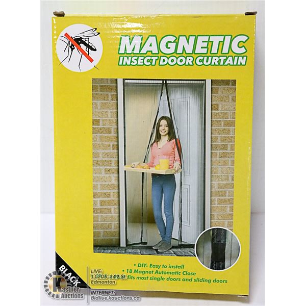 NEW MAGNETIC INSECT DOOR CURTAINS