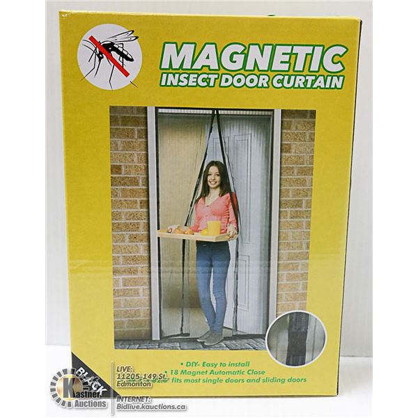 NEW MAGNETIC INSECT DOOR CURTAINS