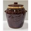 Image 1 : CERAMIC COOKIE JAR MCCOY USA BROW
