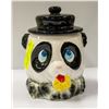 Image 1 : CERAMIC COOKIE JAR BABY PANDA WITH HAT JAPAN