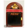 Image 1 : KITCHEN CHEF MENU BOARD CHALK