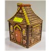 Image 1 : CERAMIC COOKIE JAR GINGER BREAD HOUSE JAPAN