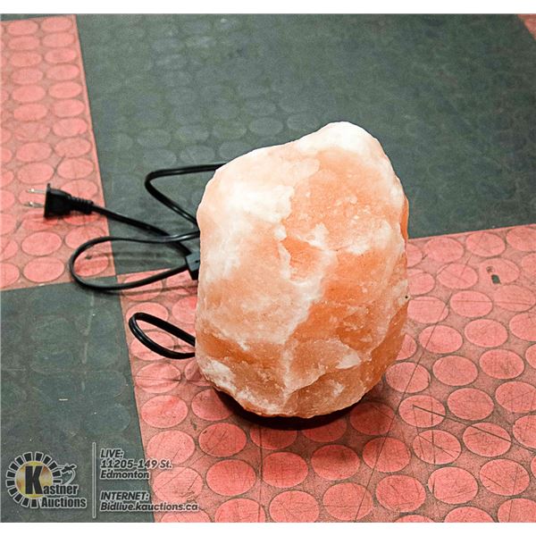 11LB ELECTRIC SALT LAMP-WORKING