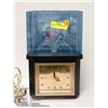 Image 1 : LARGE VINTAGE FIBER OPTIC CLOCK