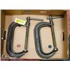 Image 1 : NO 406 LARGE FORGED C CLAMP X2