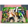Image 1 : PLAYMATES NINJA TURTLES 6 PIECES 11" TALL