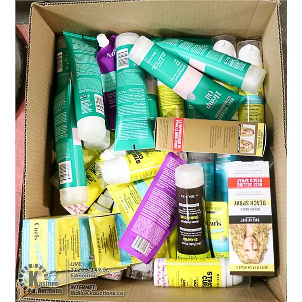 FLAT LOT OF HAIR CARE PRODUCTS