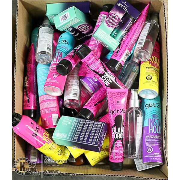 FLAT LOT OF HAIR CARE PRODUCTS