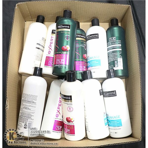 FLAT OF HAIR CARE PRODUCTS