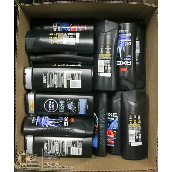 FLAT LOT OF AXE BODY WASH PRODUCTS
