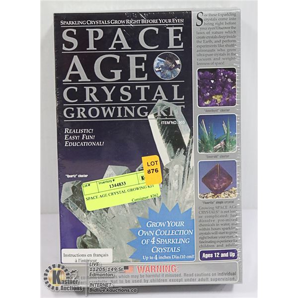 SPACE AGE CRYSTAL GROWING KIT