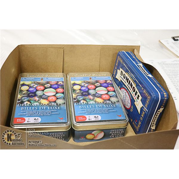 x3 LOTS OF CLASSIC MARBLE AND DOMINO GAMES