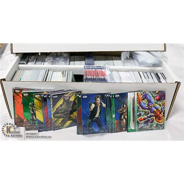 MINT HOCKEY, MARVEL, STAR WARS COLLECTORS CARDS