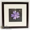 Image 4 : x4 LOCAL ARTIST COLOURED PENCIL FLOWERS FRAMED