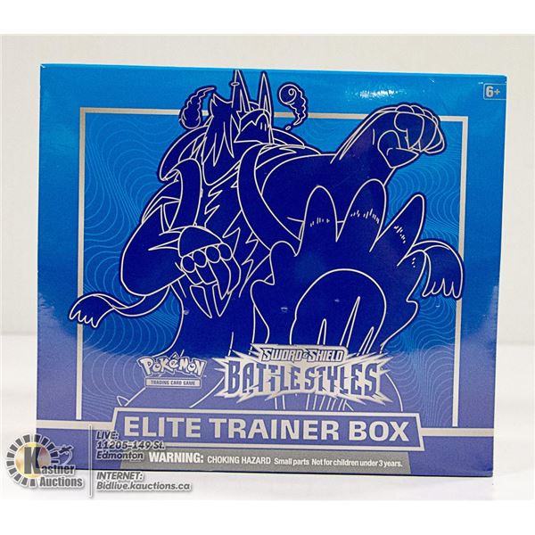 BATTLE STYLES ELITE TRAINER BOX WITH x8 BOOSTERS
