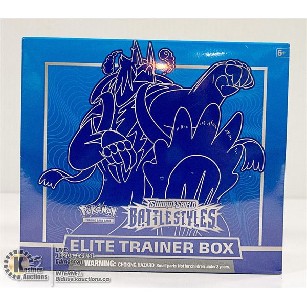 BATTLE STYLES ELITE TRAINER BOX WITH x8 BOOSTERS