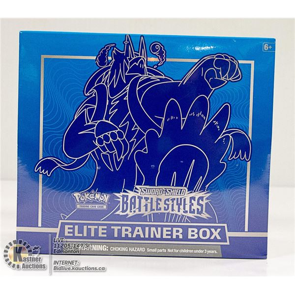 BATTLE STYLES ELITE TRAINER BOX WITH x8 BOOSTERS