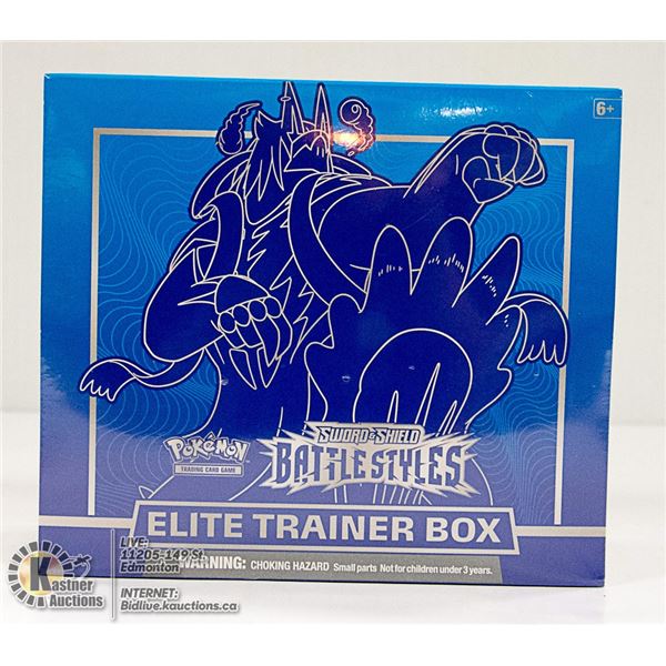 BATTLE STYLES ELITE TRAINER BOX WITH x8 BOOSTERS