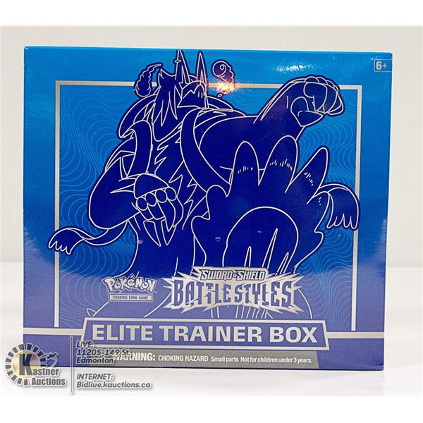 BATTLE STYLES ELITE TRAINER BOX WITH x8 BOOSTERS