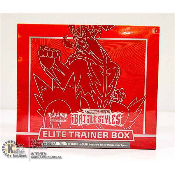 BATTLE STYLES ELITE TRAINER BOX WITH x8 BOOSTERS