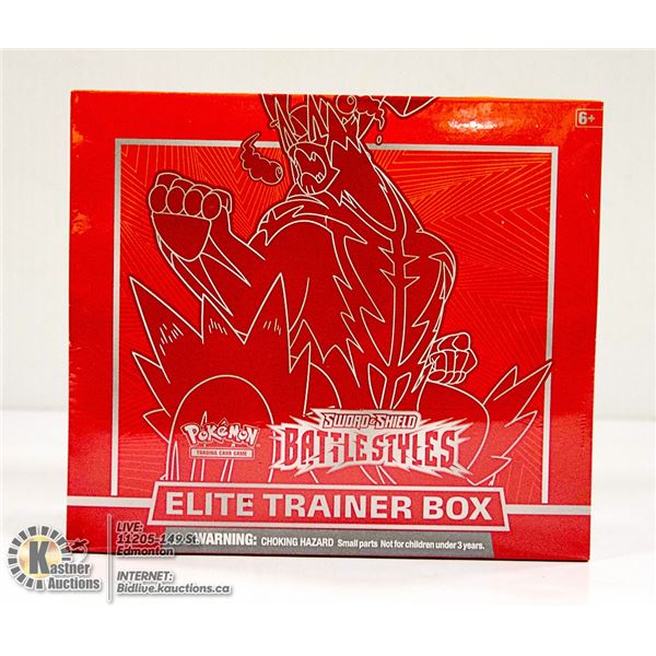 BATTLE STYLES ELITE TRAINER BOX WITH x8 BOOSTERS