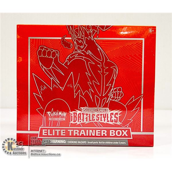 BATTLE STYLES ELITE TRAINER BOX WITH x8 BOOSTERS