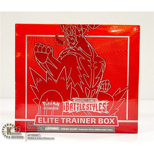 BATTLE STYLES ELITE TRAINER BOX WITH x8 BOOSTERS