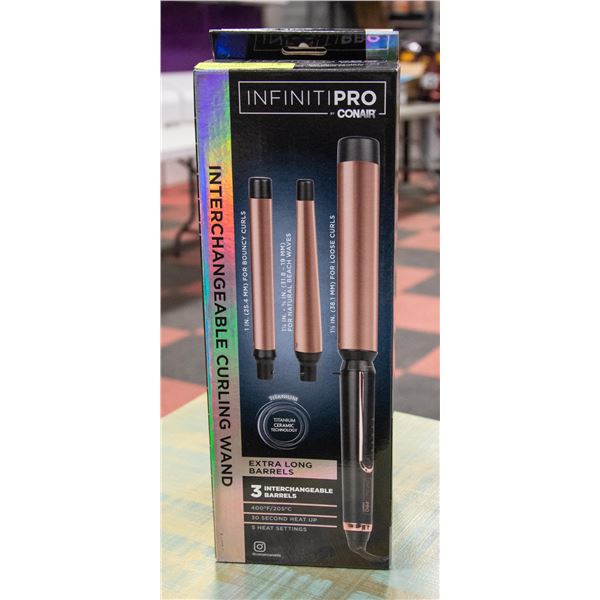 CONAIR INFINITI PRO TITANIUM INTERCHANGEABLE