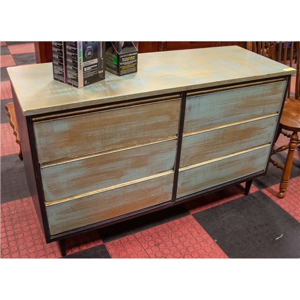 48" LONG 6 DRAWER DRESSER