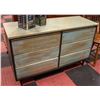 Image 1 : 48" LONG 6 DRAWER DRESSER
