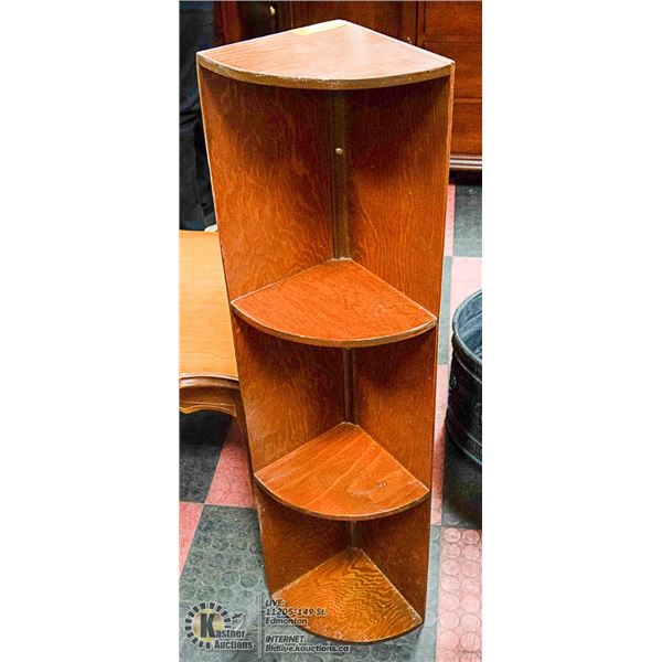 SOLID WOOD CORNER STAND