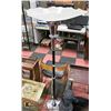 Image 1 : VINTAGE BLACK & CHROME FLOOR LAMP