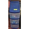 Image 1 : 3-DRAWER STERILITE STORAGE CONTAINER WITH