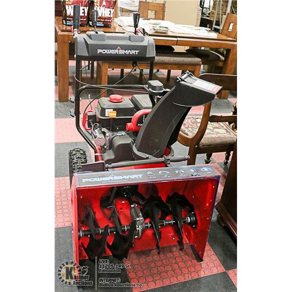 NEW POWERSMART 21" CUT SNOWBLOWER , MISSING ONE