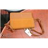 Image 1 : NEW STUDDED BROWN CROSSBODY PURSE, COMES WITH